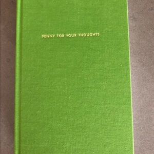 Kate Spade ♠️ PENNY FOR YOUR THOUGHTS Journal NEW
